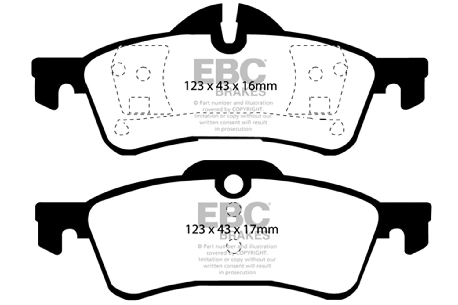 Redstuff Ceramic Low Dust Brake Pads