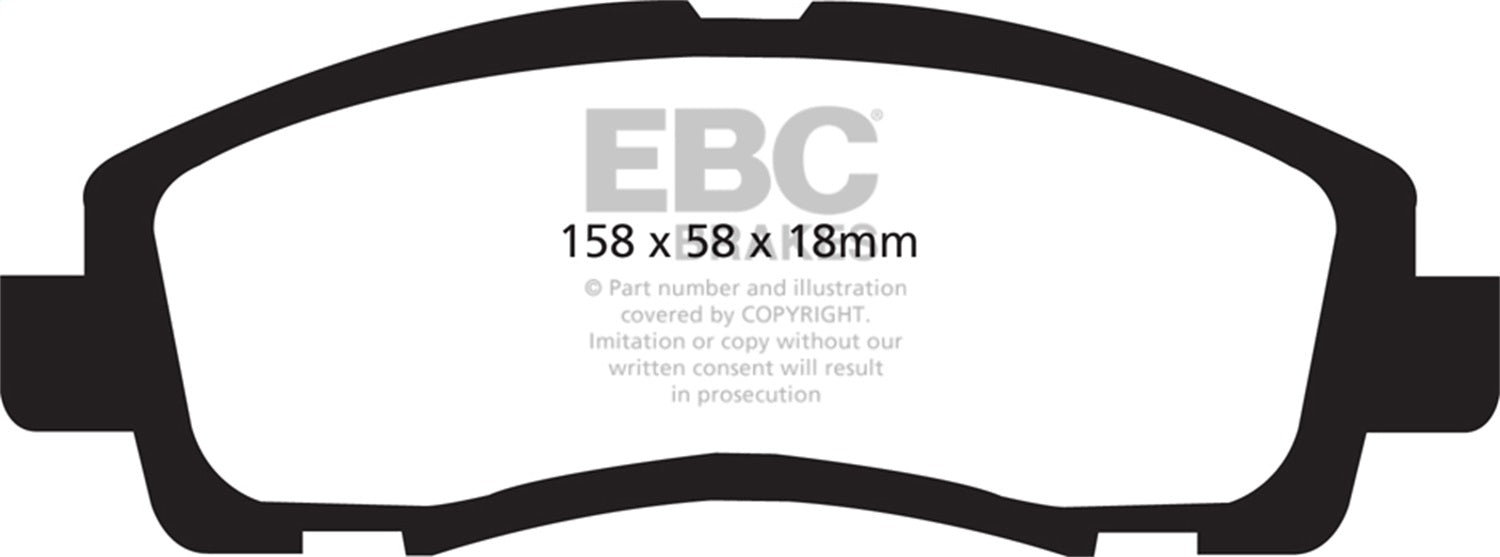 Redstuff Ceramic Low Dust Brake Pads