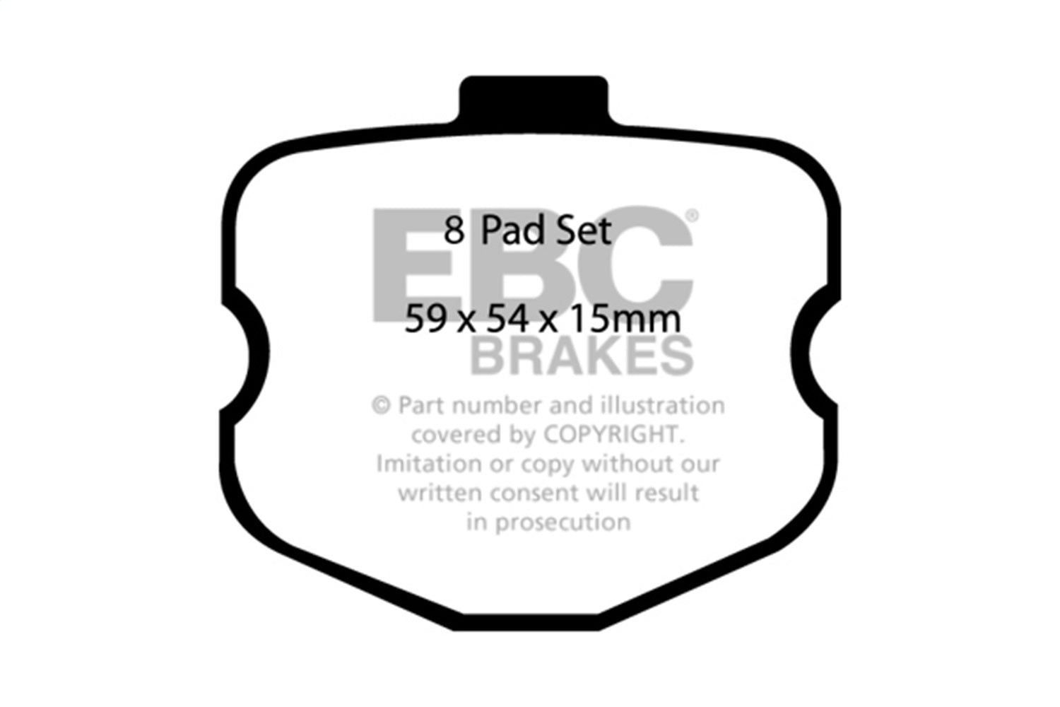 Redstuff Ceramic Low Dust Brake Pads