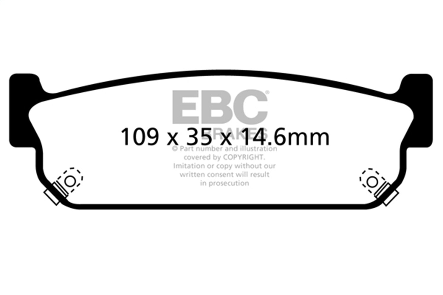 Redstuff Ceramic Low Dust Brake Pads