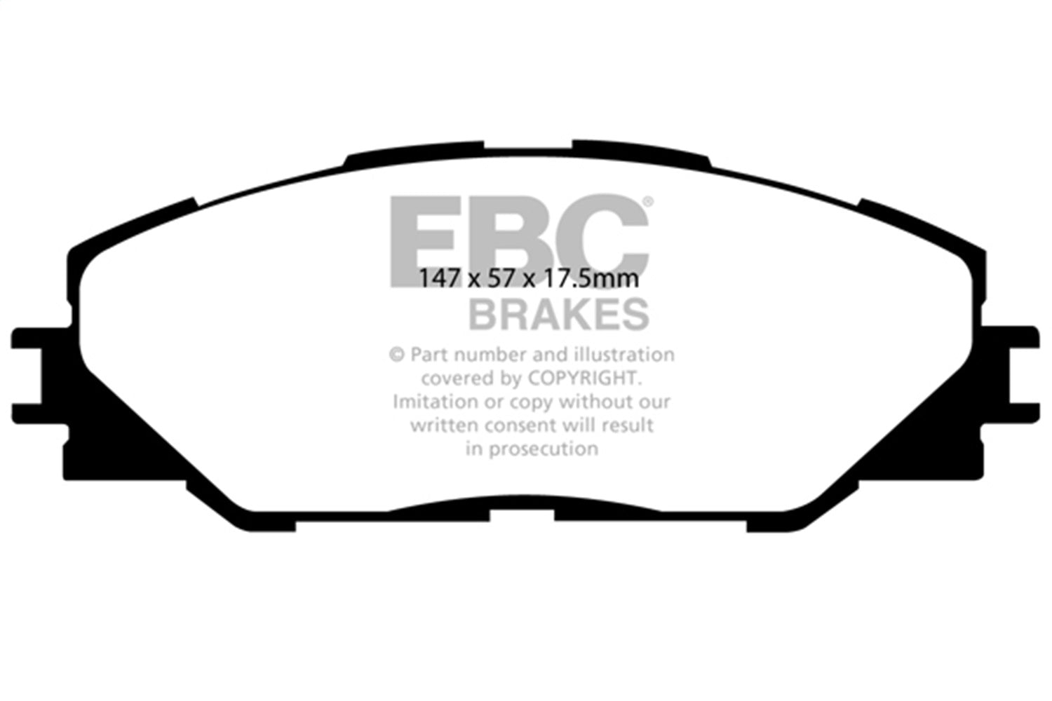 Redstuff Ceramic Low Dust Brake Pads