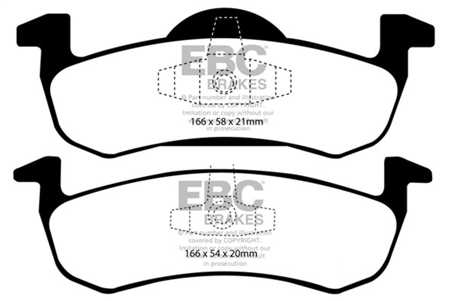 Redstuff Ceramic Low Dust Brake Pads