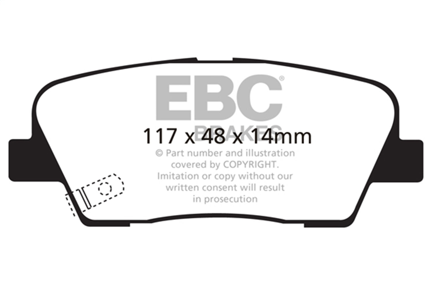 Redstuff Ceramic Low Dust Brake Pads