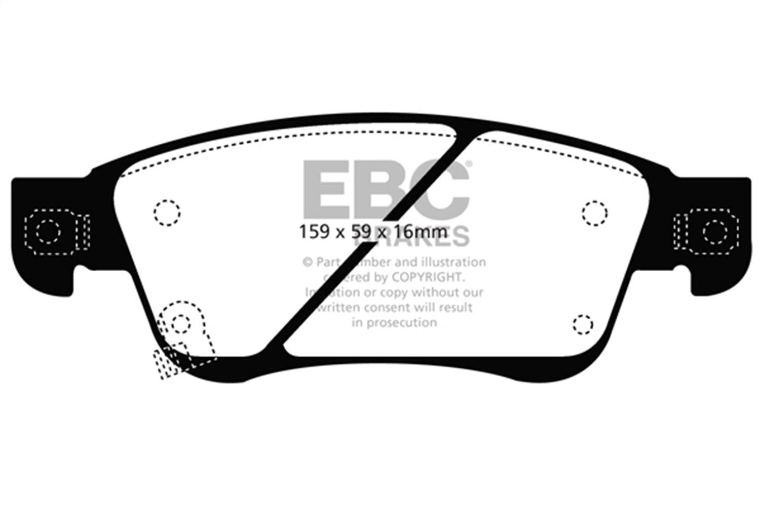 Redstuff Ceramic Low Dust Brake Pads