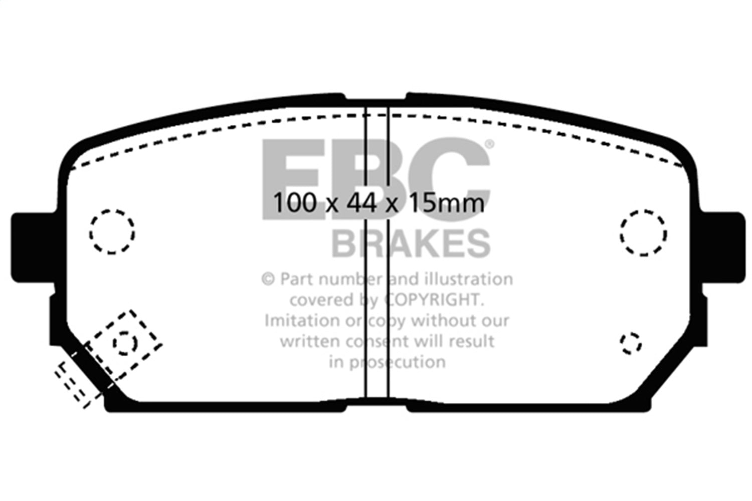 Redstuff Ceramic Low Dust Brake Pads