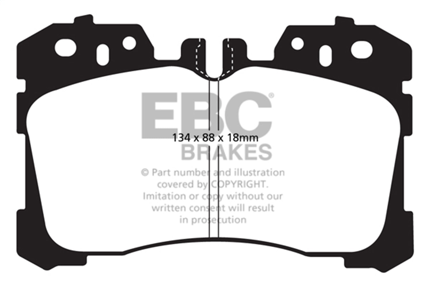 Redstuff Ceramic Low Dust Brake Pads