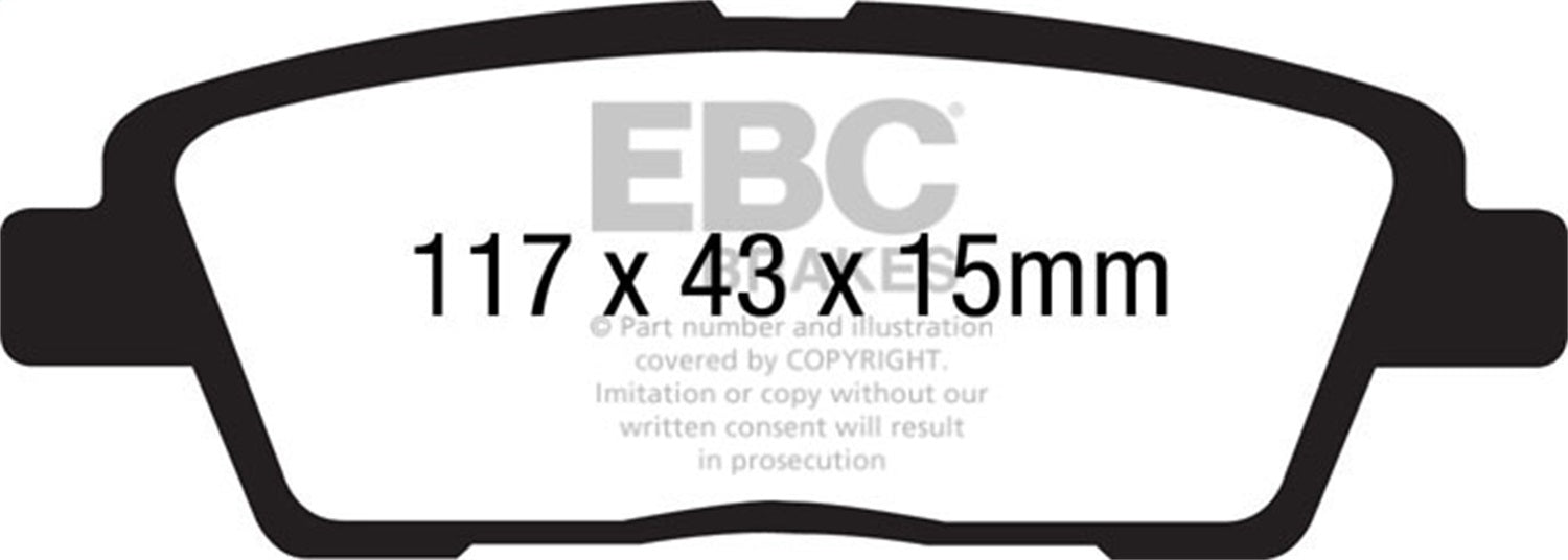 Redstuff Ceramic Low Dust Brake Pads