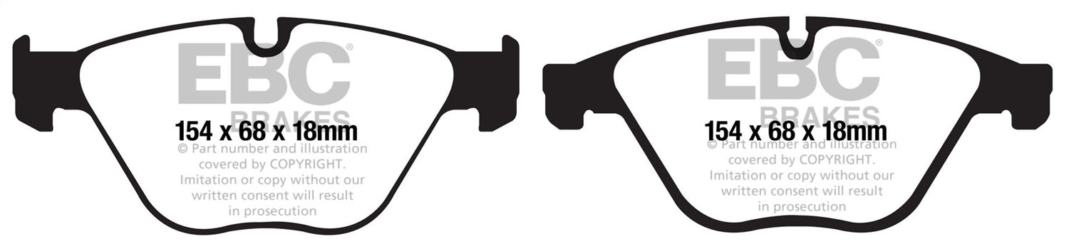 Redstuff Ceramic Low Dust Brake Pads