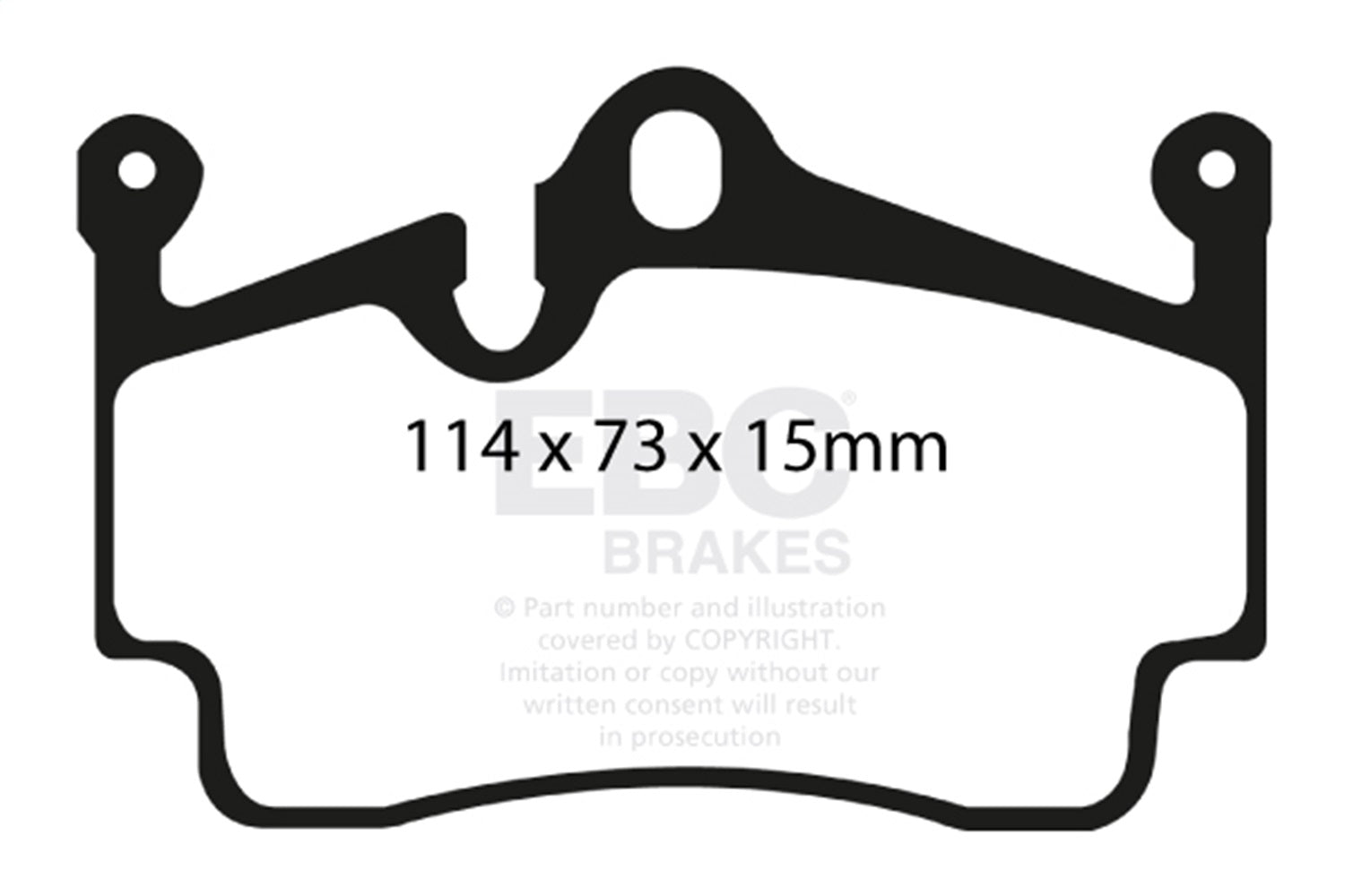 Redstuff Ceramic Low Dust Brake Pads