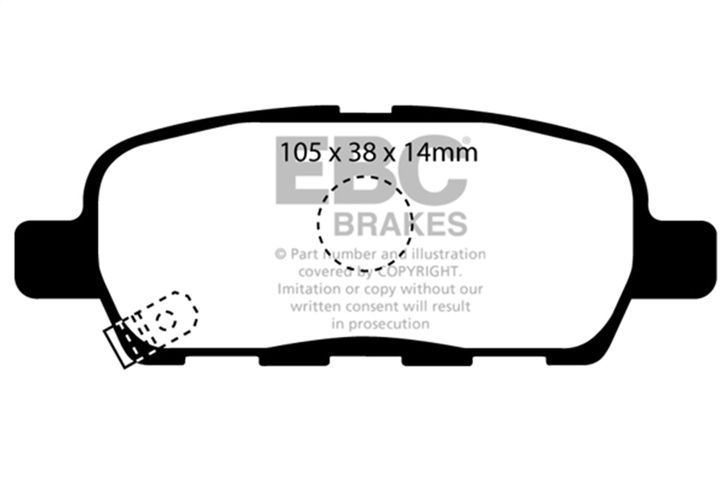 Redstuff Ceramic Low Dust Brake Pads