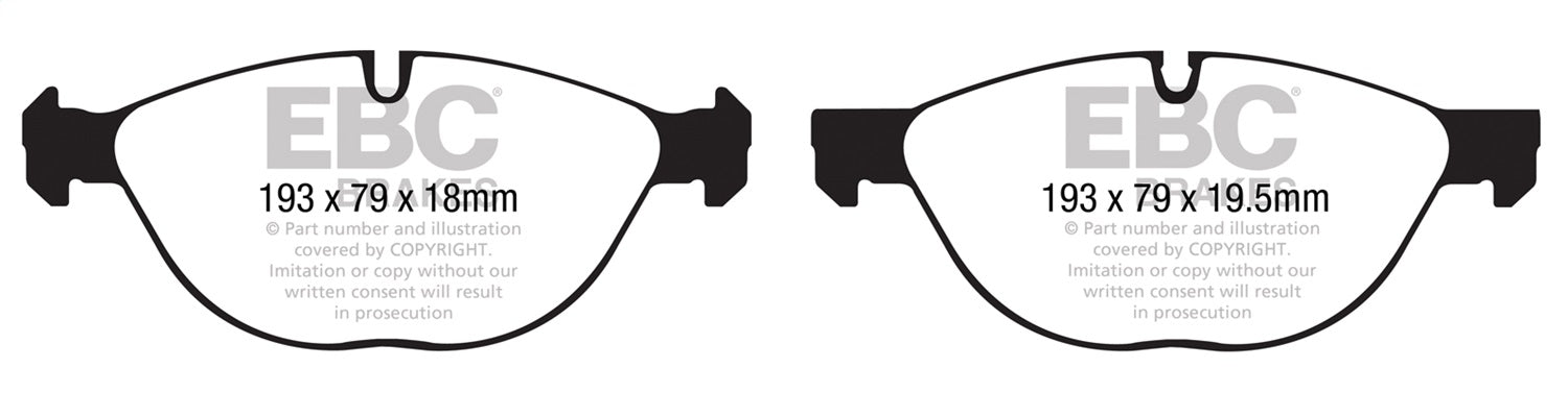 Redstuff Ceramic Low Dust Brake Pads
