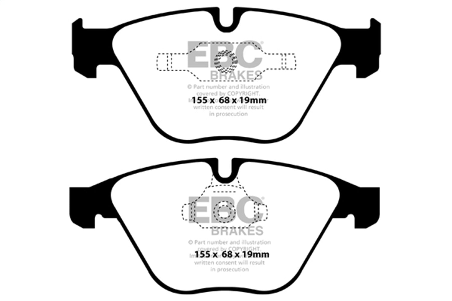 Redstuff Ceramic Low Dust Brake Pads