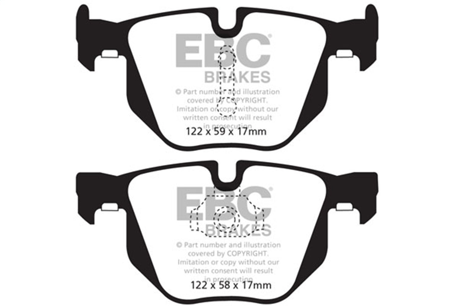 Redstuff Ceramic Low Dust Brake Pads