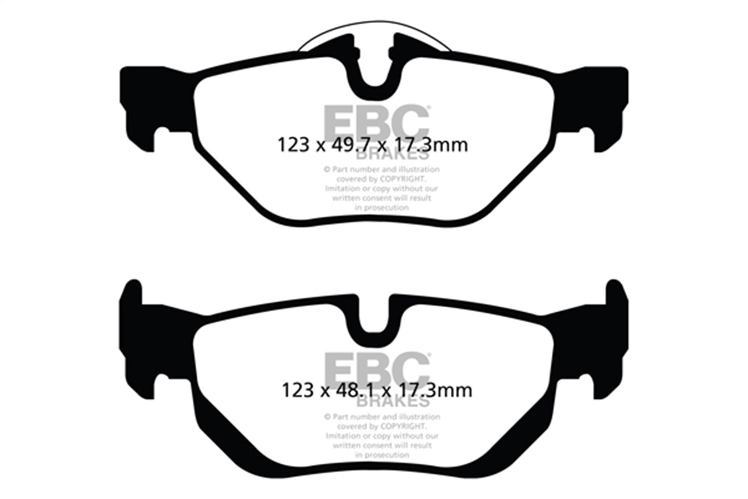 Redstuff Ceramic Low Dust Brake Pads