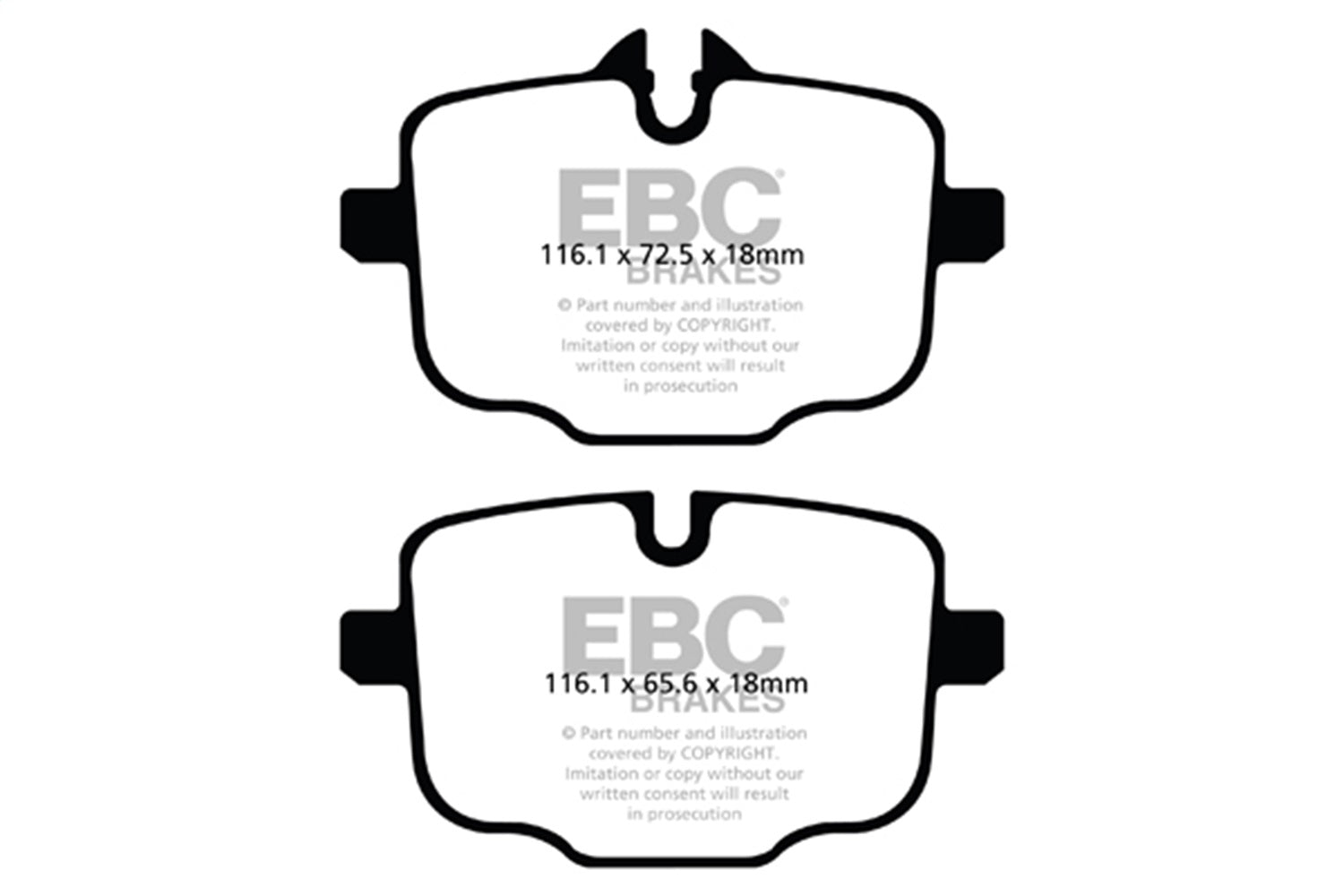 Redstuff Ceramic Low Dust Brake Pads