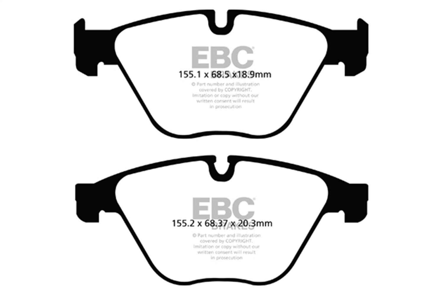 Redstuff Ceramic Low Dust Brake Pads