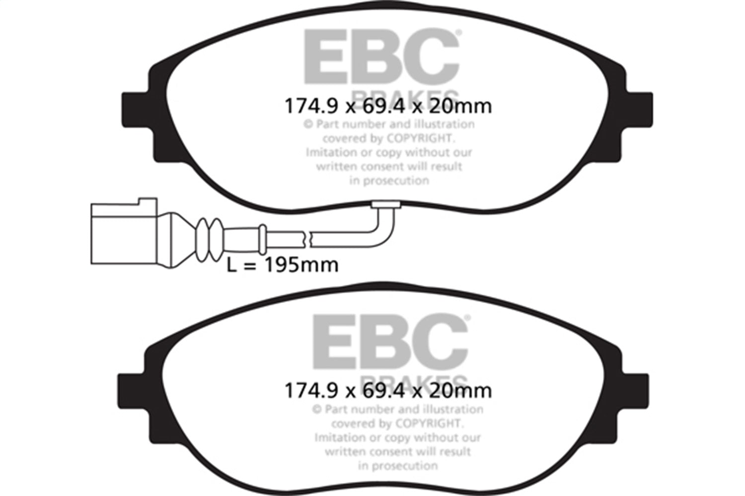 Redstuff Ceramic Low Dust Brake Pads