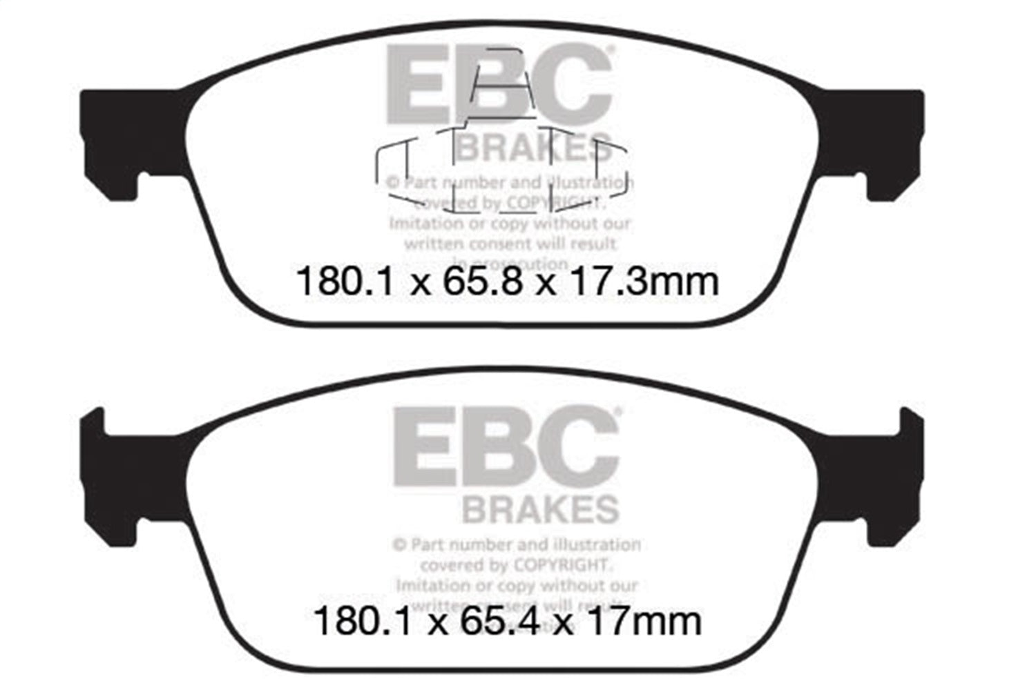 Redstuff Ceramic Low Dust Brake Pads