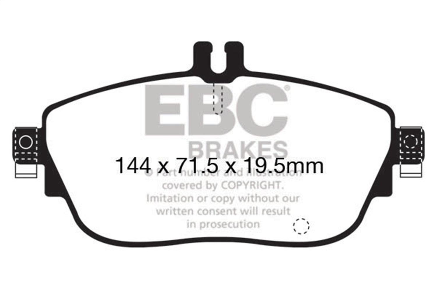 Redstuff Ceramic Low Dust Brake Pads