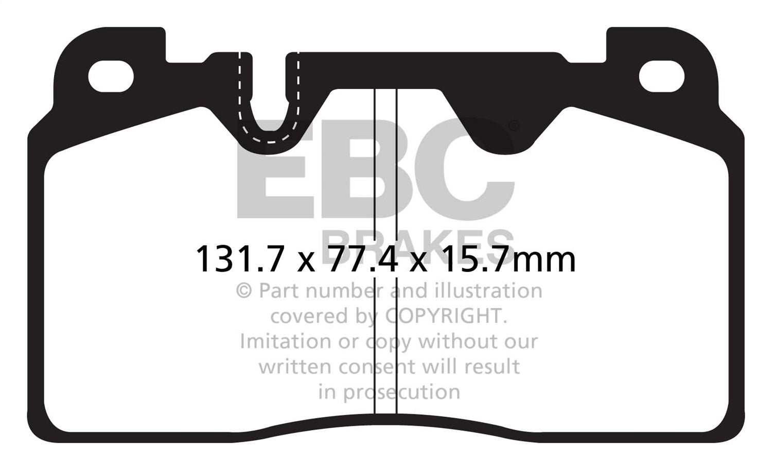Redstuff Ceramic Low Dust Brake Pads