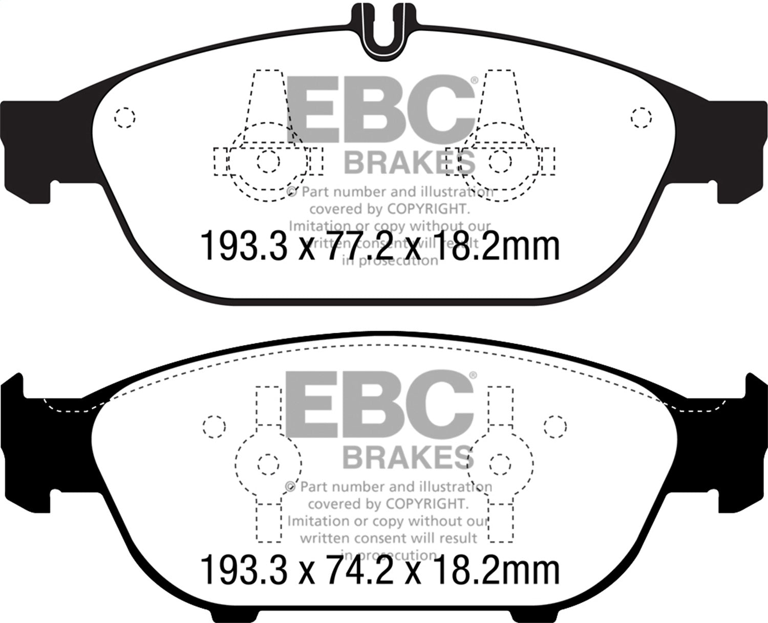 Redstuff Ceramic Low Dust Brake Pads