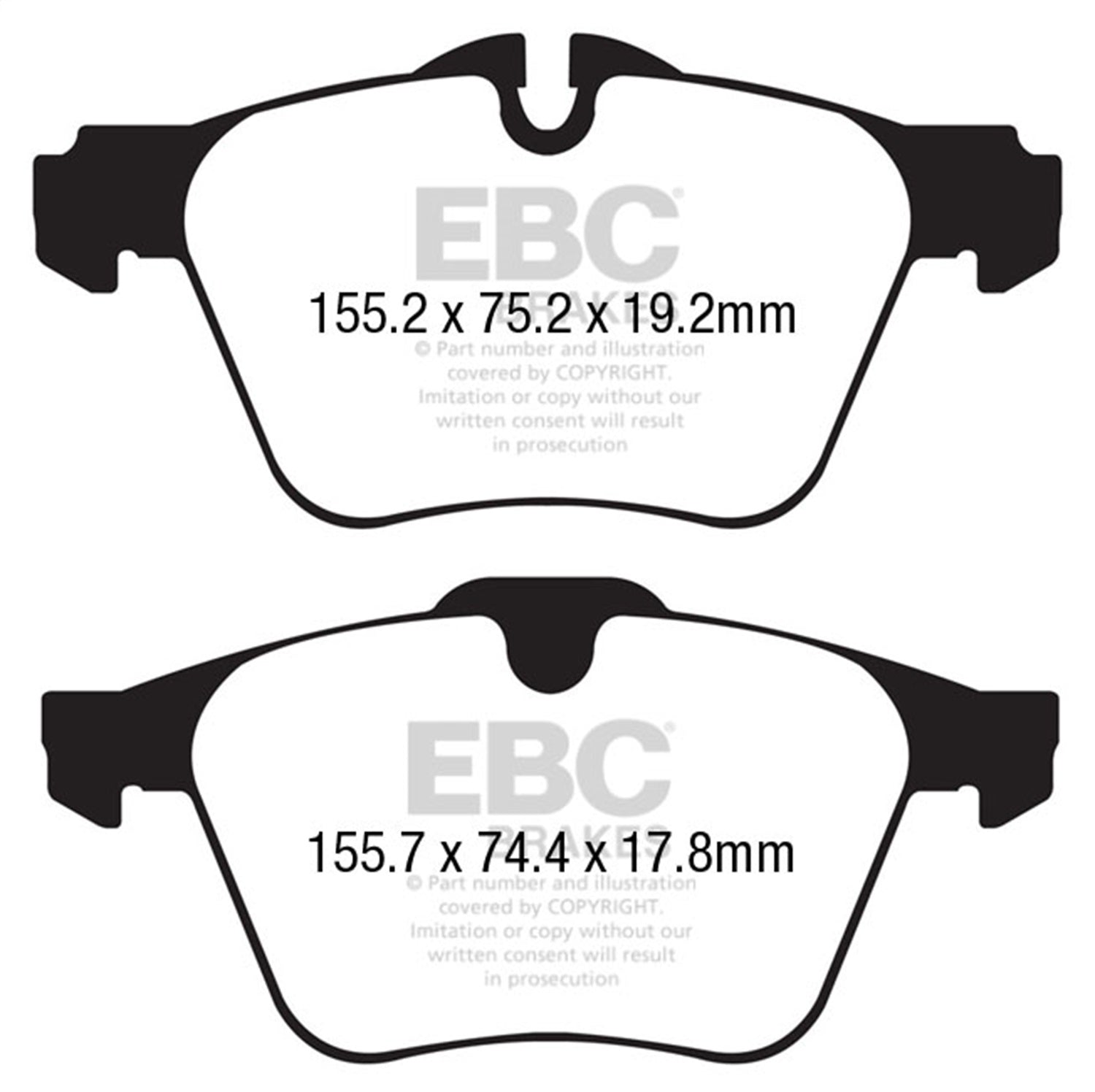 Redstuff Ceramic Low Dust Brake Pads