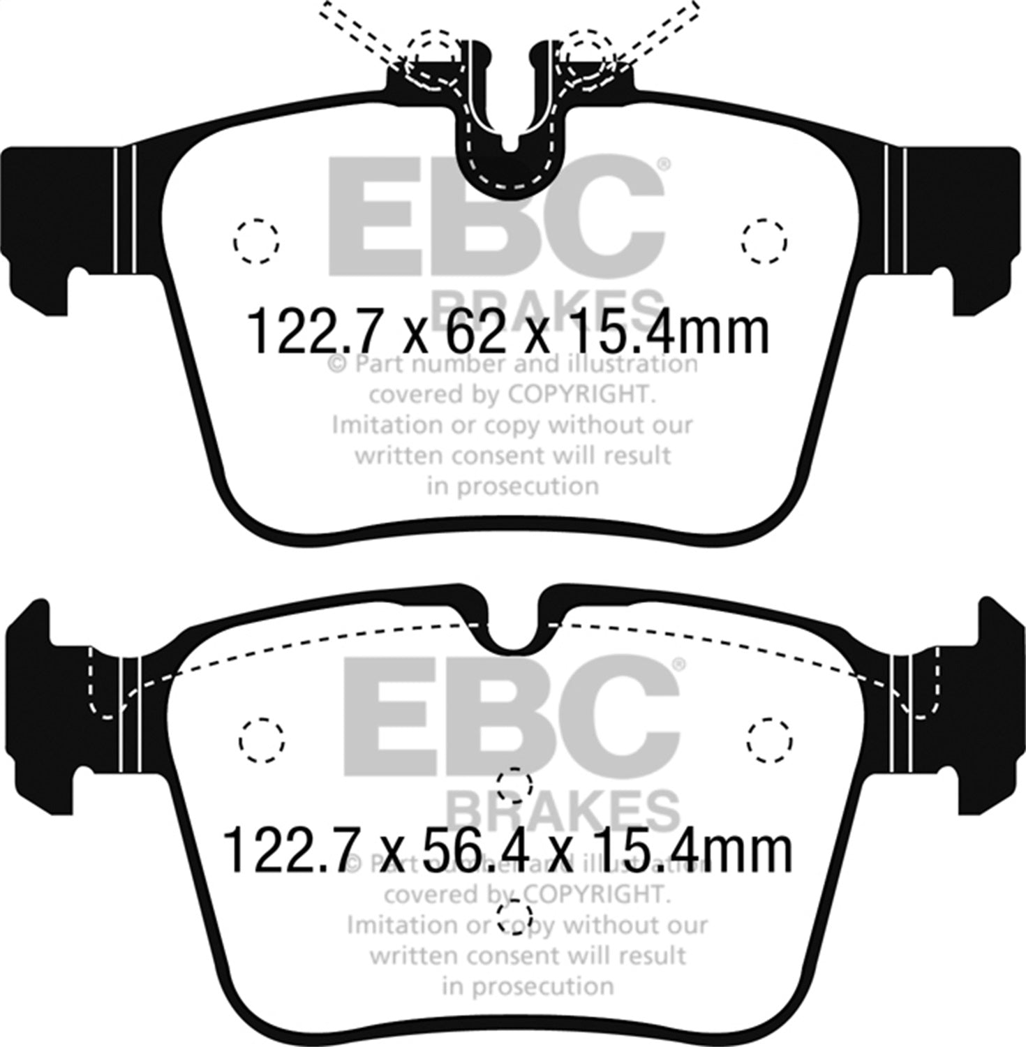 Redstuff Ceramic Low Dust Brake Pads