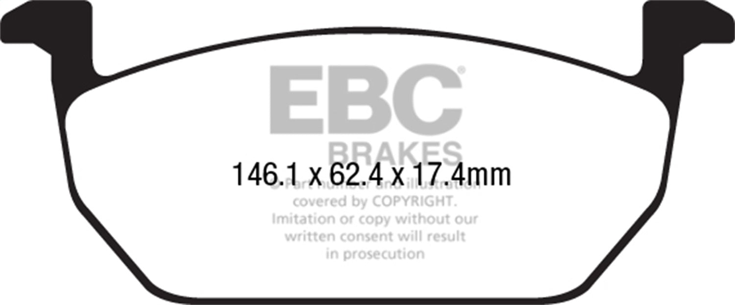 Redstuff Ceramic Low Dust Brake Pads