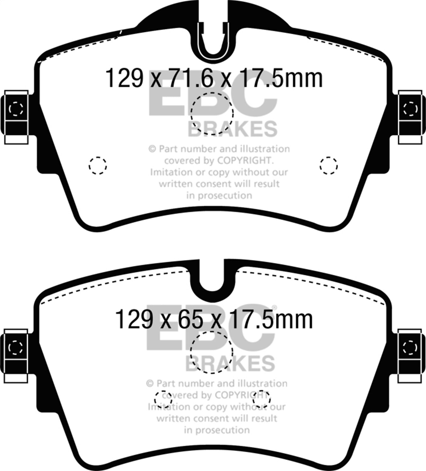 Redstuff Ceramic Low Dust Brake Pads