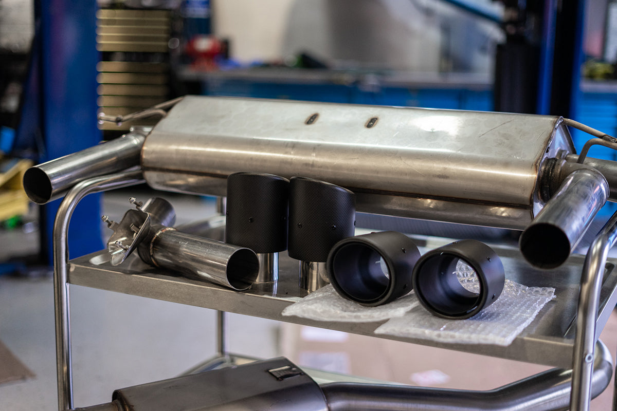 Milltek Cat-back - GPF/OPF Back - Resonated with GT-100 Polished Trims - Ateca Cupra SSXSE223