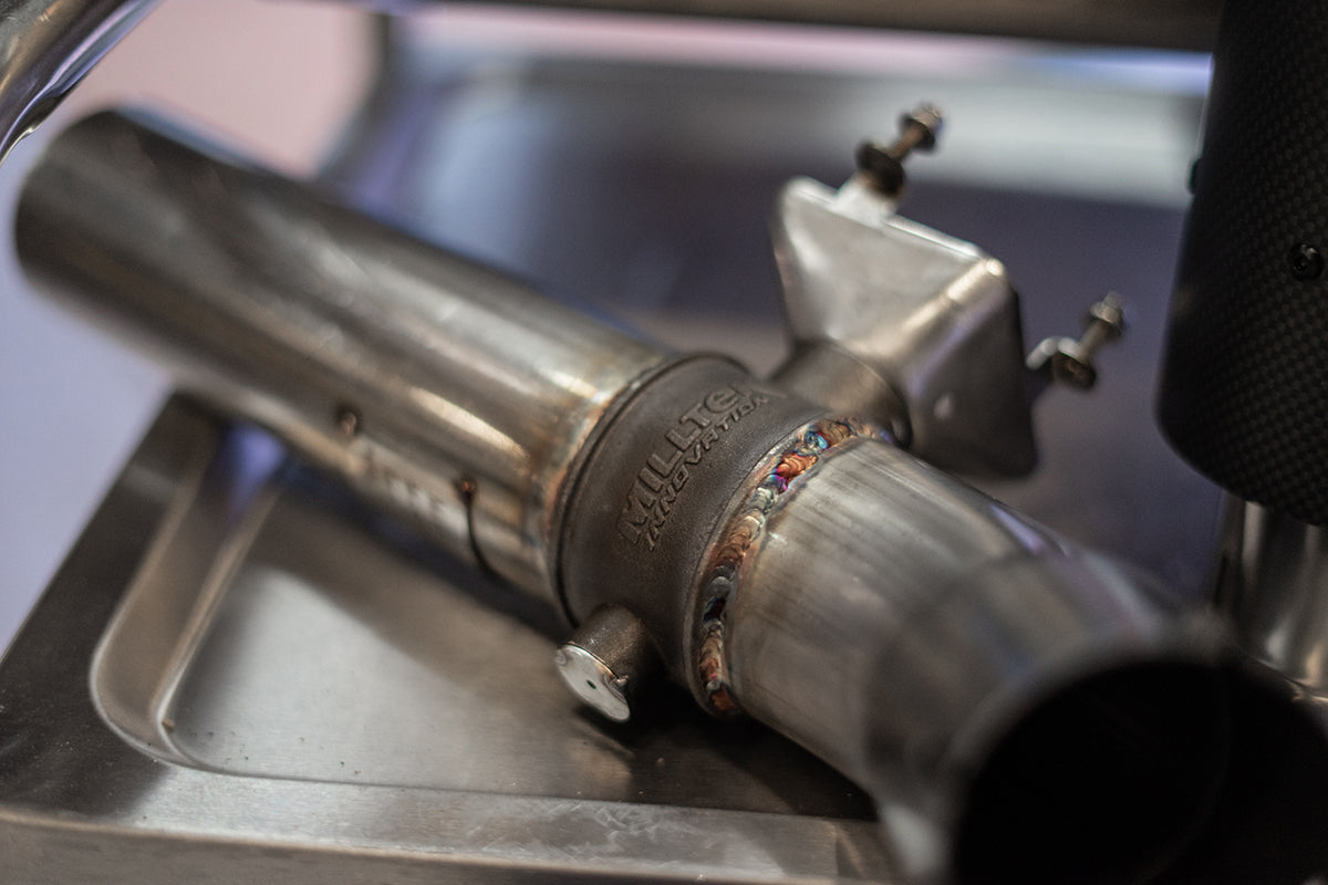 Milltek Cat-back - GPF/OPF Back - Resonated with GT-100 Titanium Trims Ateca Cupra SSXSE225