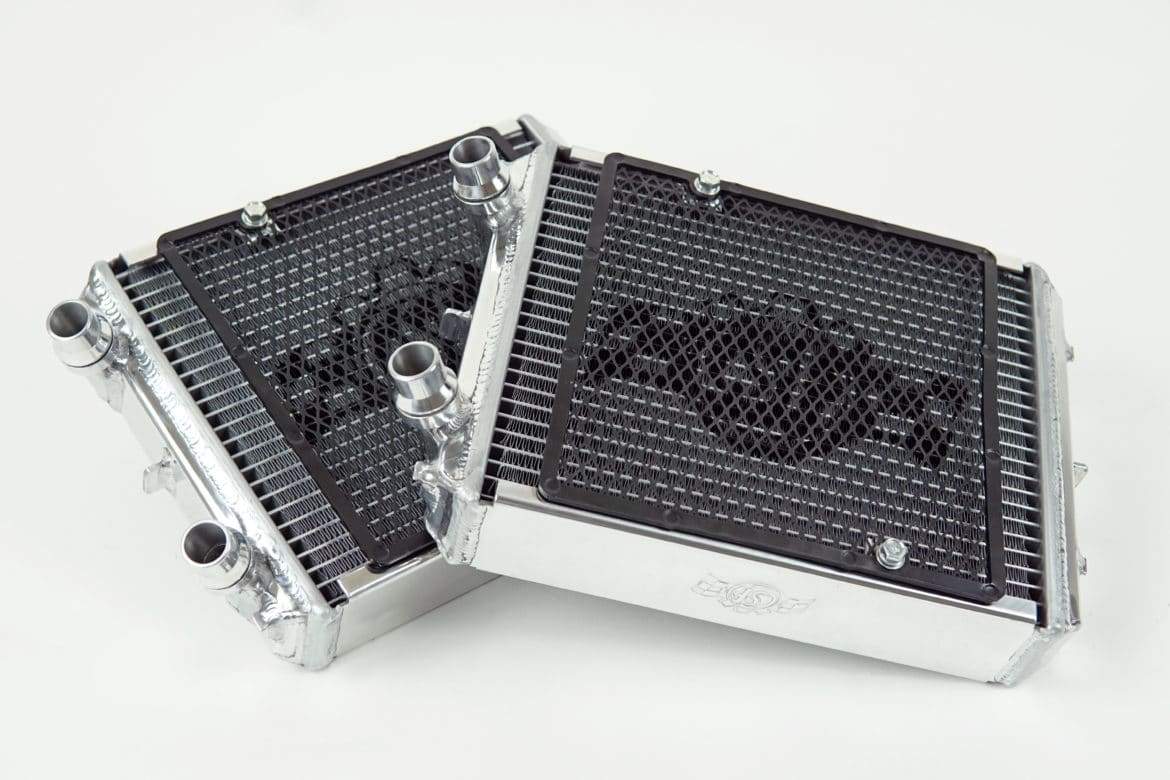CSF HIGH PERFORMANCE AUXILIARY RADIATORS FOR MERCEDES AMG GT R & GT C