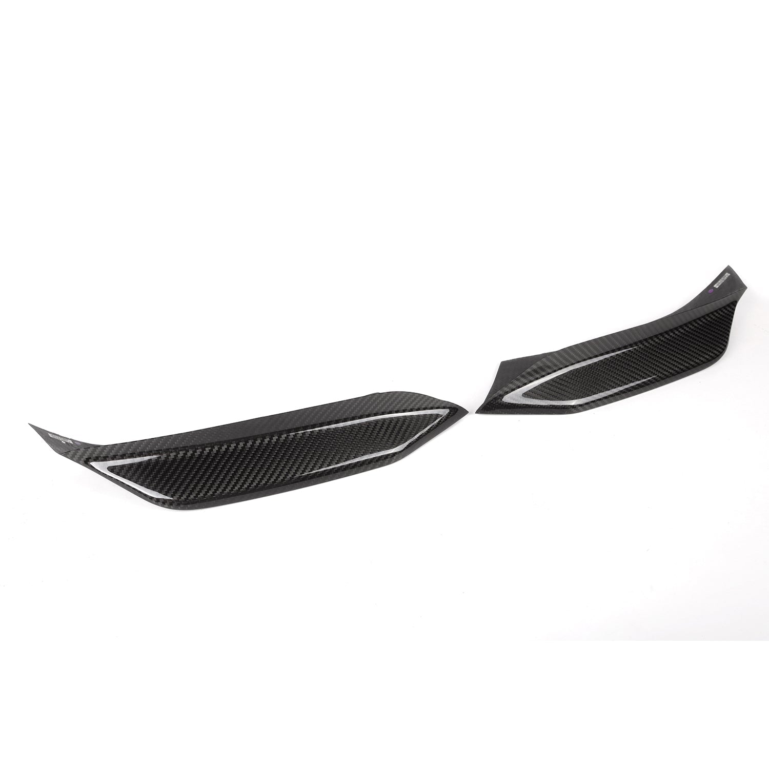 MHC+ BMW M3/M4 Front Bumper Inserts In Pre-Preg Carbon Fibre (F80/F82/F83)