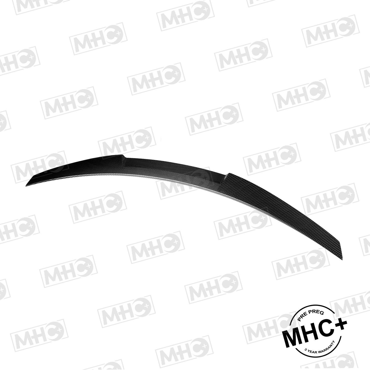 MHC+ BMW M3 'M4 Style' Rear Spoiler In Pre-Preg Carbon Fibre (G80)