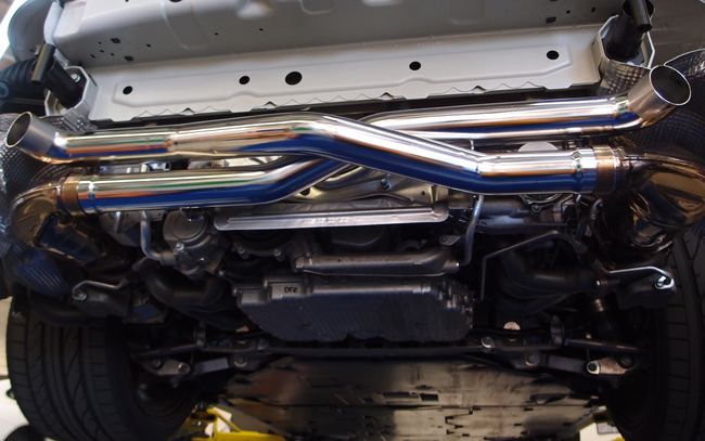 SharkWerks 997.2 TT / S Exhaust for 2010-'12 997.2 Turbo / Turbo S