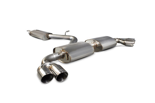 Scorpion Resonated cat-back system for Audi TT Mk2 3.2 V6/TT S Mk2