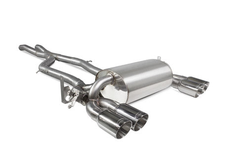 Scorpion Non-res cat-back system with electronic valves for BMW F80 M3