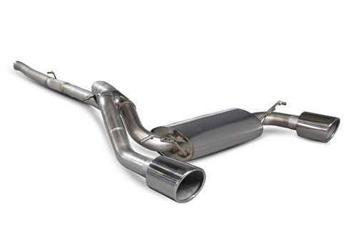 Scorpion Cat-back system with no valves for Ford Focus MK3 RS