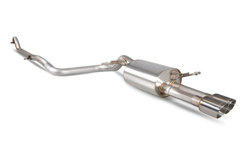 Scorpion Non-resonated cat-back system for Ford Fiesta Ecoboost 1.0T 100,125 & 140 PS