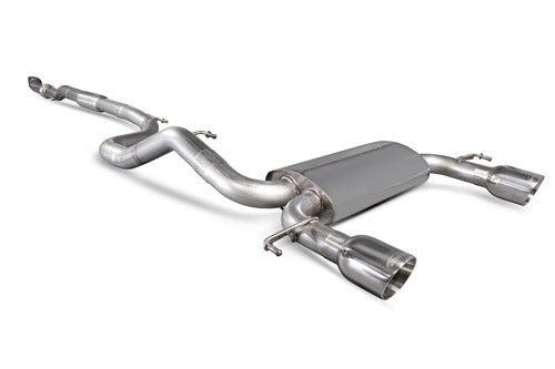 Scorpion Resonated cat-back system for Vauxhall Corsa E VXR