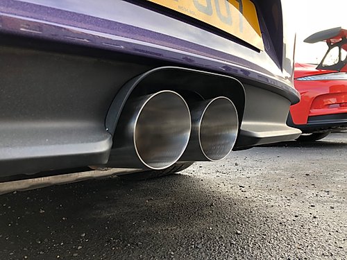 BRE Porsche 991 / 991.2 GT3/RS 4" Tips Stainless