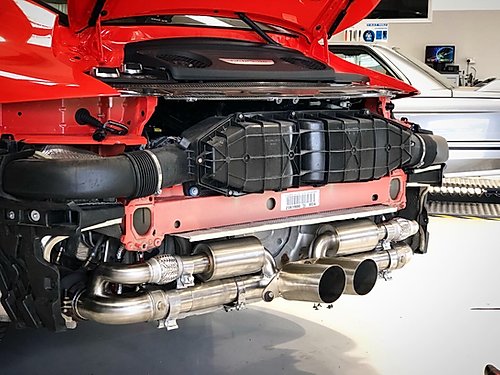 BRE Porsche 991 / 991.2 GT3/RS 4" Tips Stainless