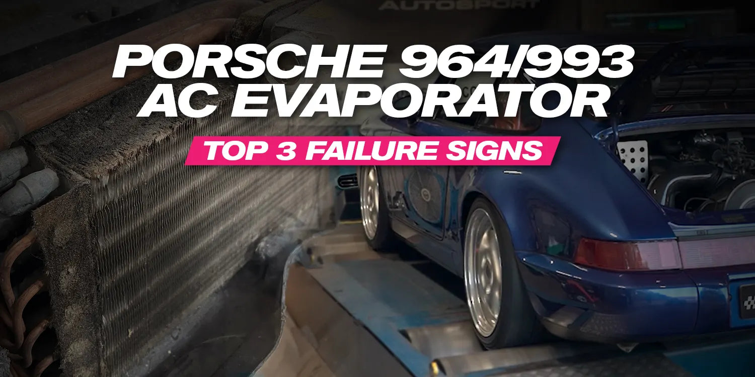 Porsche 964 993 AC evaporator replacement cooling system