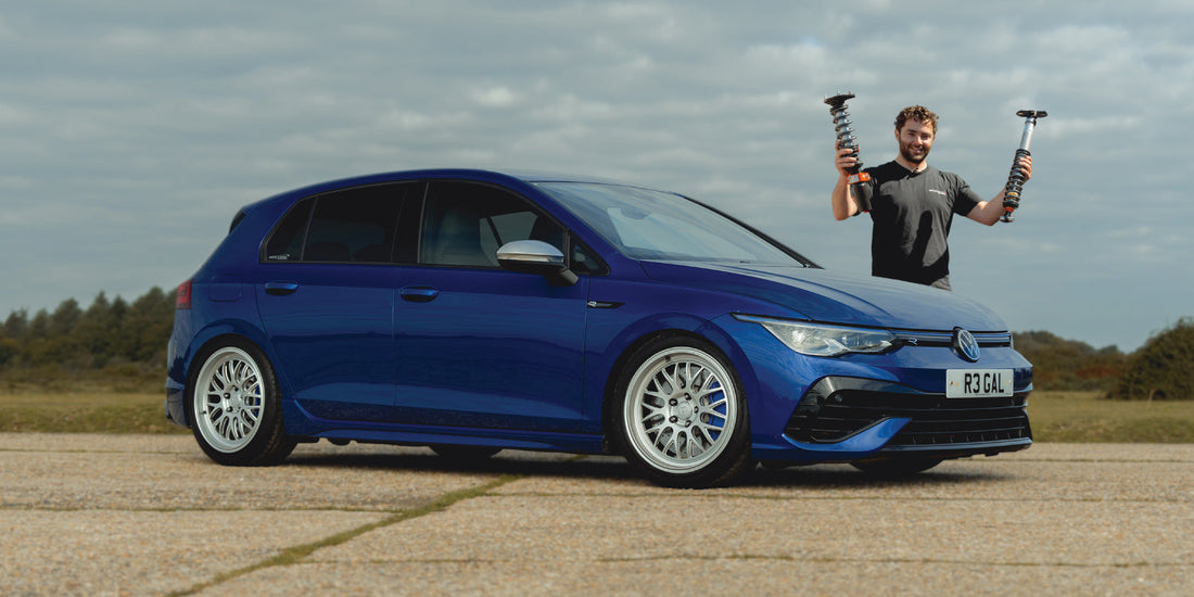 Ultimate MK8 Golf R Coilovers For Street & Track [AST 5100 Competition Suspension]