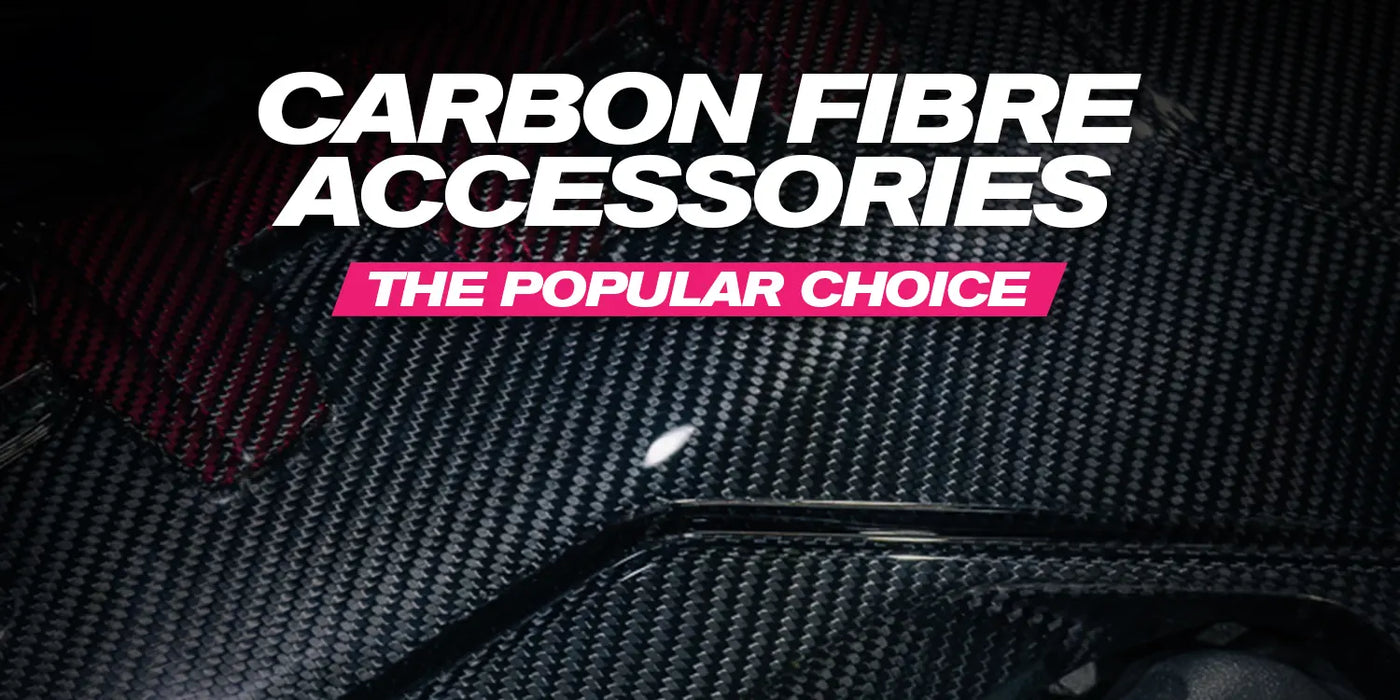 Carbon fibre car accessories for modern performance builds
