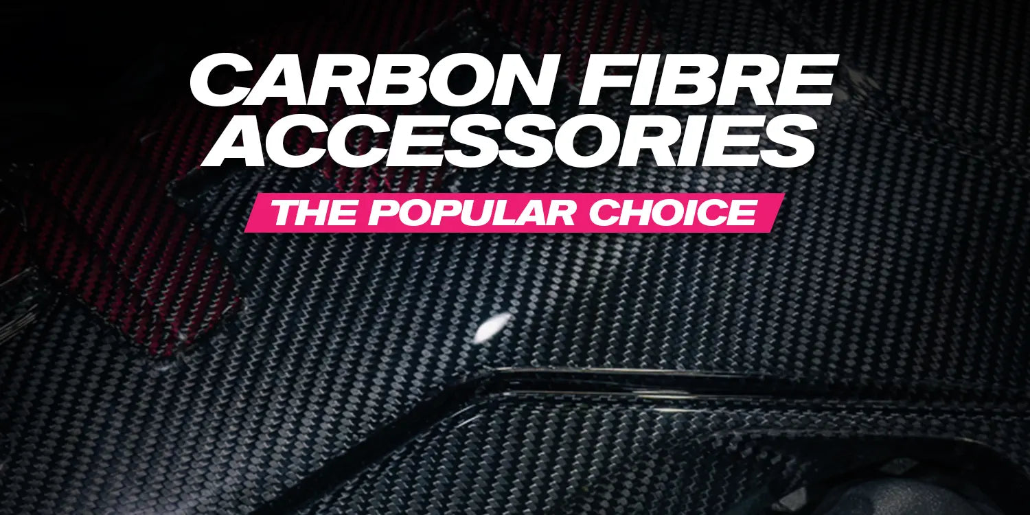 Carbon fibre car accessories for modern performance builds