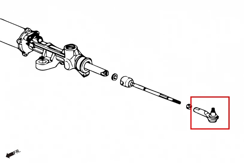 Hardrace RC TIE ROD END HONDA S2000 (0012783)