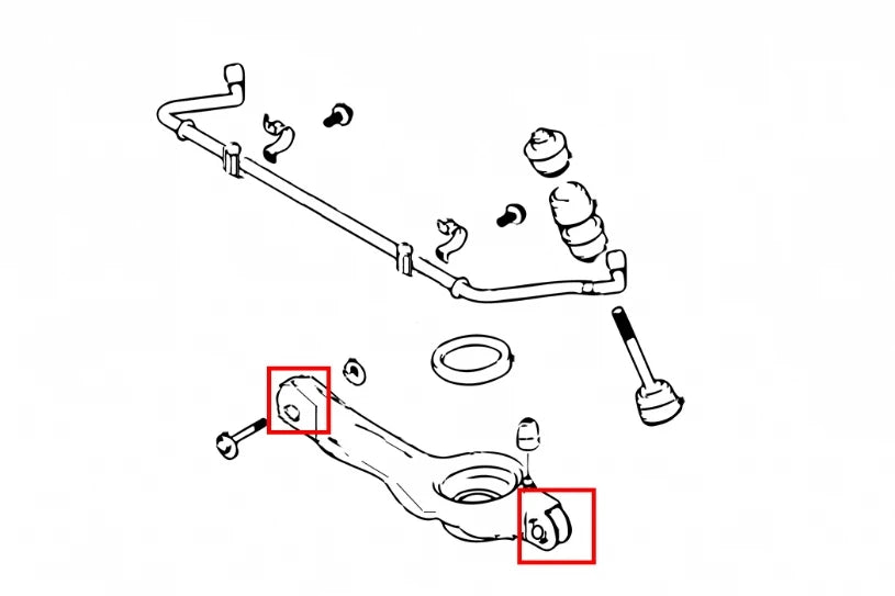 Hardrace REAR LOWER ARM BUSHING FORD, MAZDA, VOLVO (0013098)
