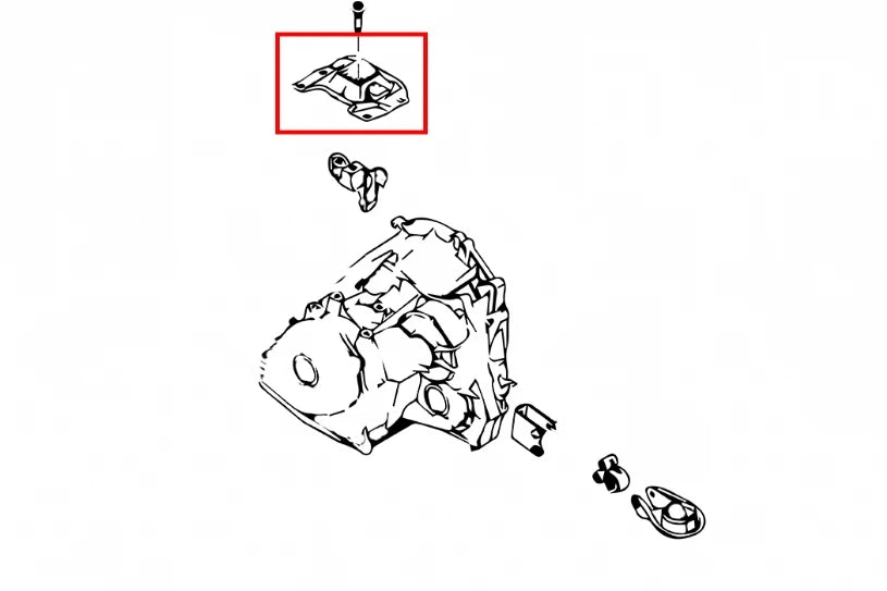 Hardrace LEFT SIDE ENGINE MOUNT FORD FOCUS, MAZDA 3 (0013629)