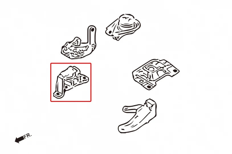 Hardrace HARDEN ENGINE MOUNT MAZDA 3 (0013674)